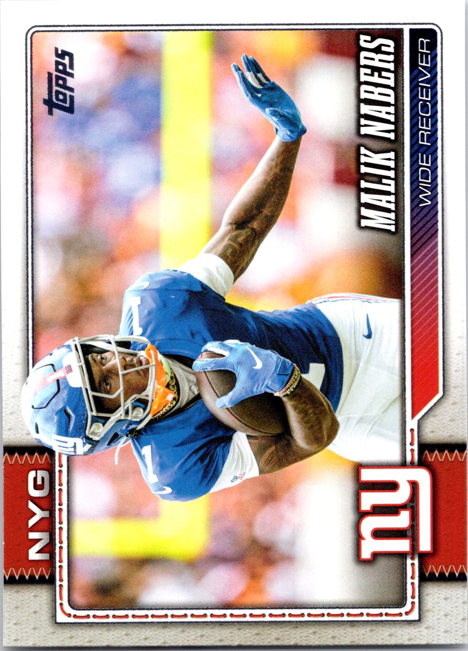 2026 Topps Flagship #153 Malik Nabers front
