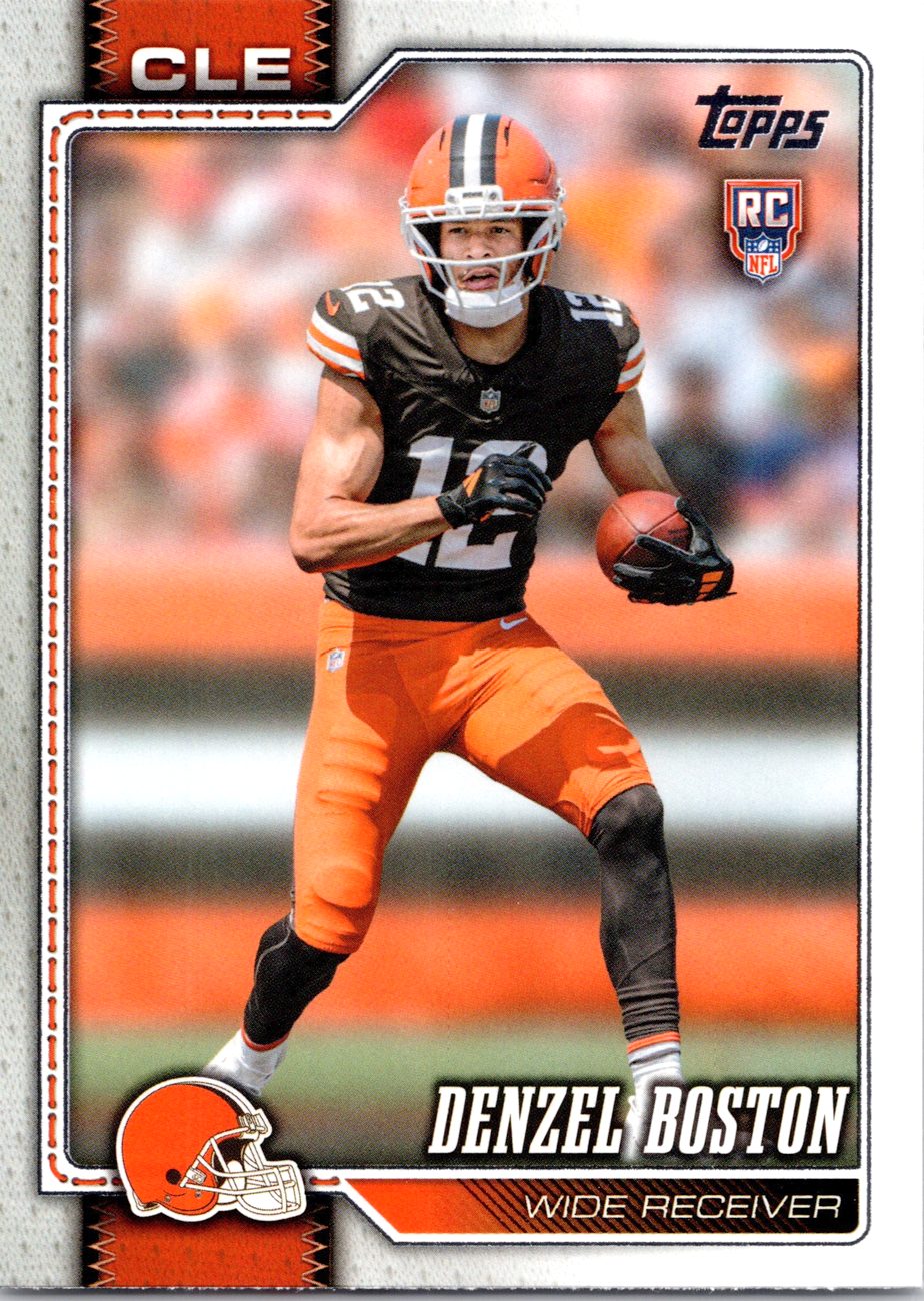2026 Topps Flagship #322 Denzel Boston RC front