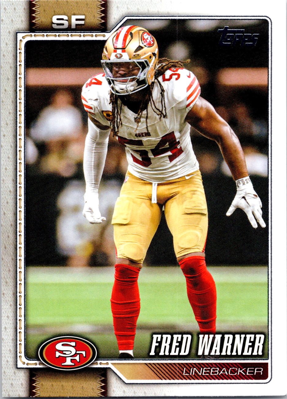 2026 Topps Flagship #184 Fred Warner front