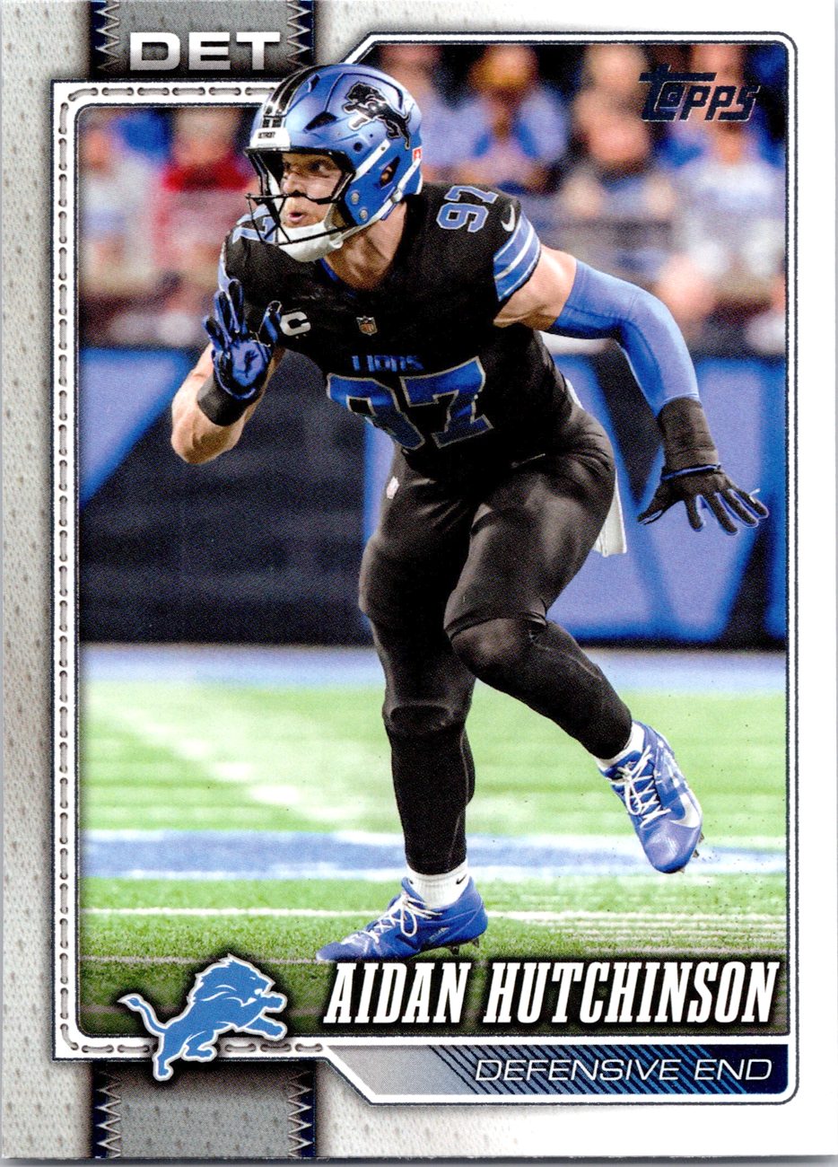 2026 Topps Flagship #69 Aidan Hutchinson front