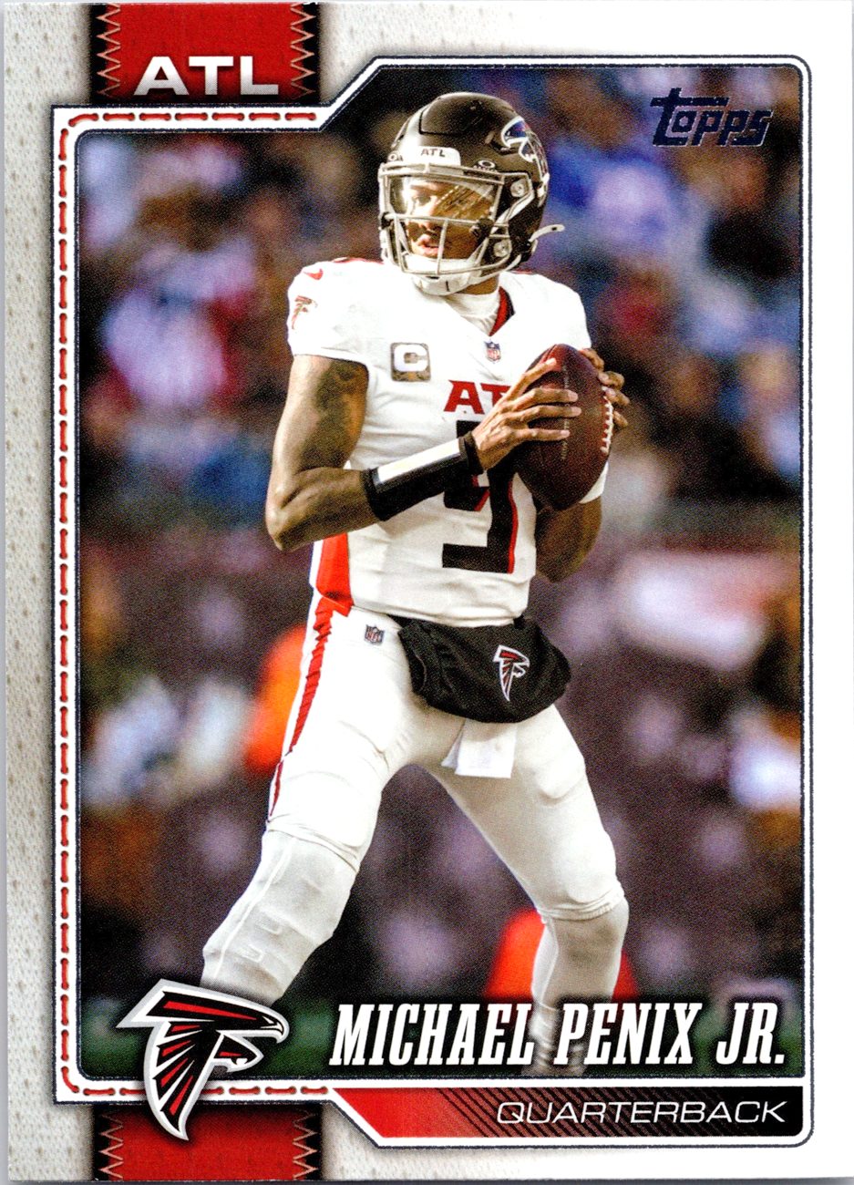 2026 Topps Flagship #8 Michael Penix Jr. front