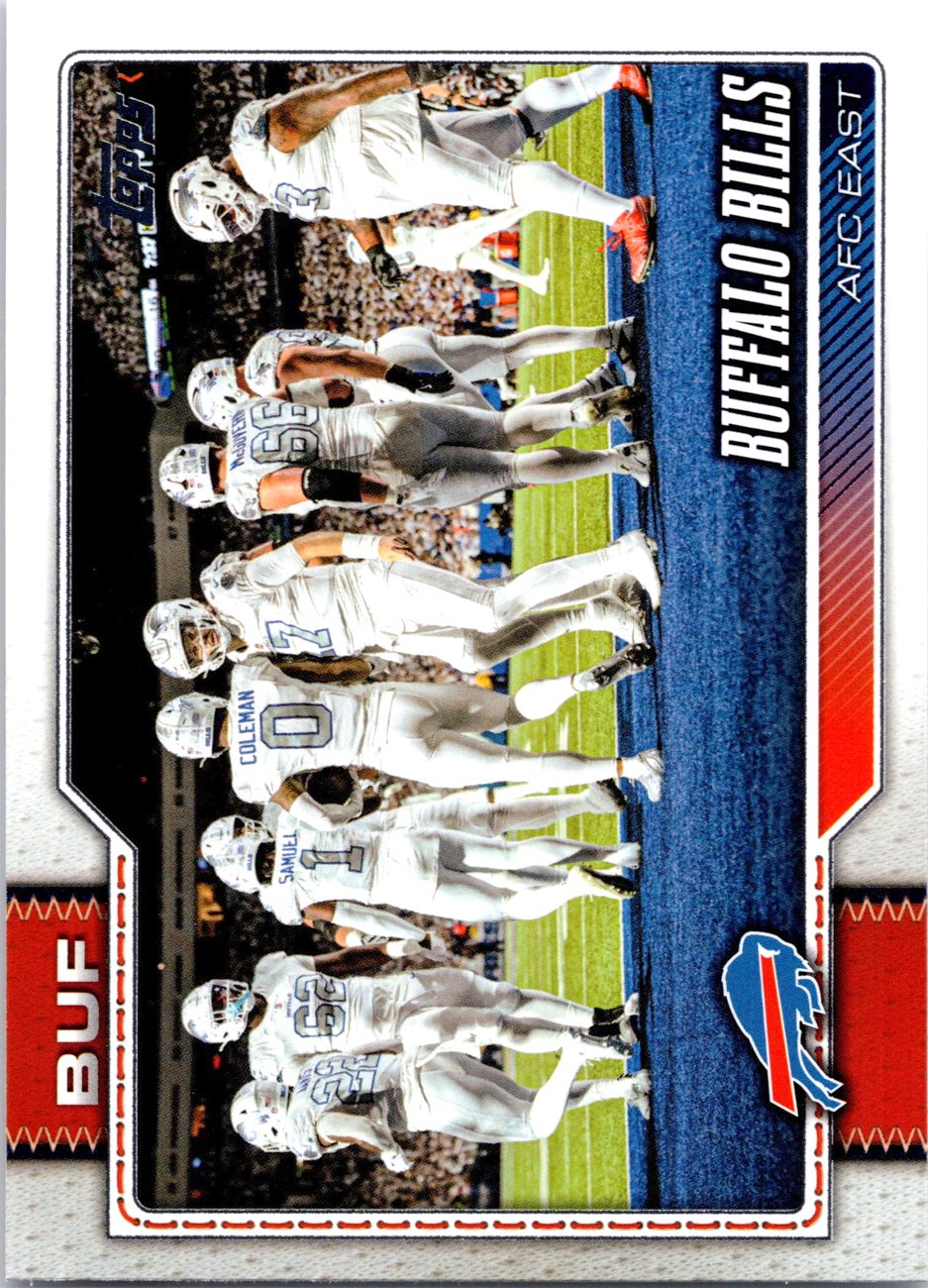 2026 Topps Flagship #279 Buffalo Bills front