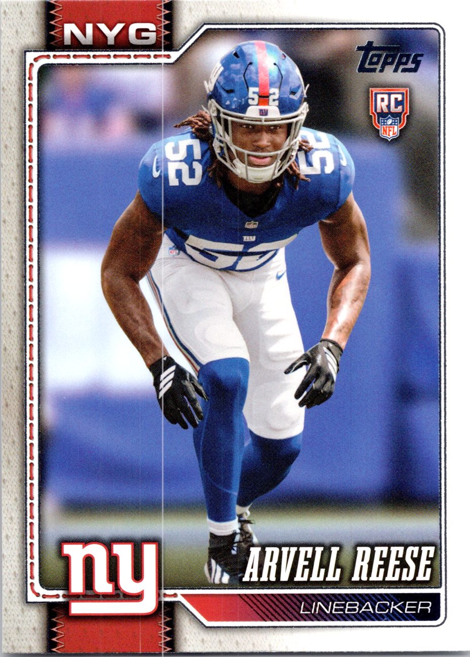 2026 Topps Flagship #346 Arvell Reese RC front