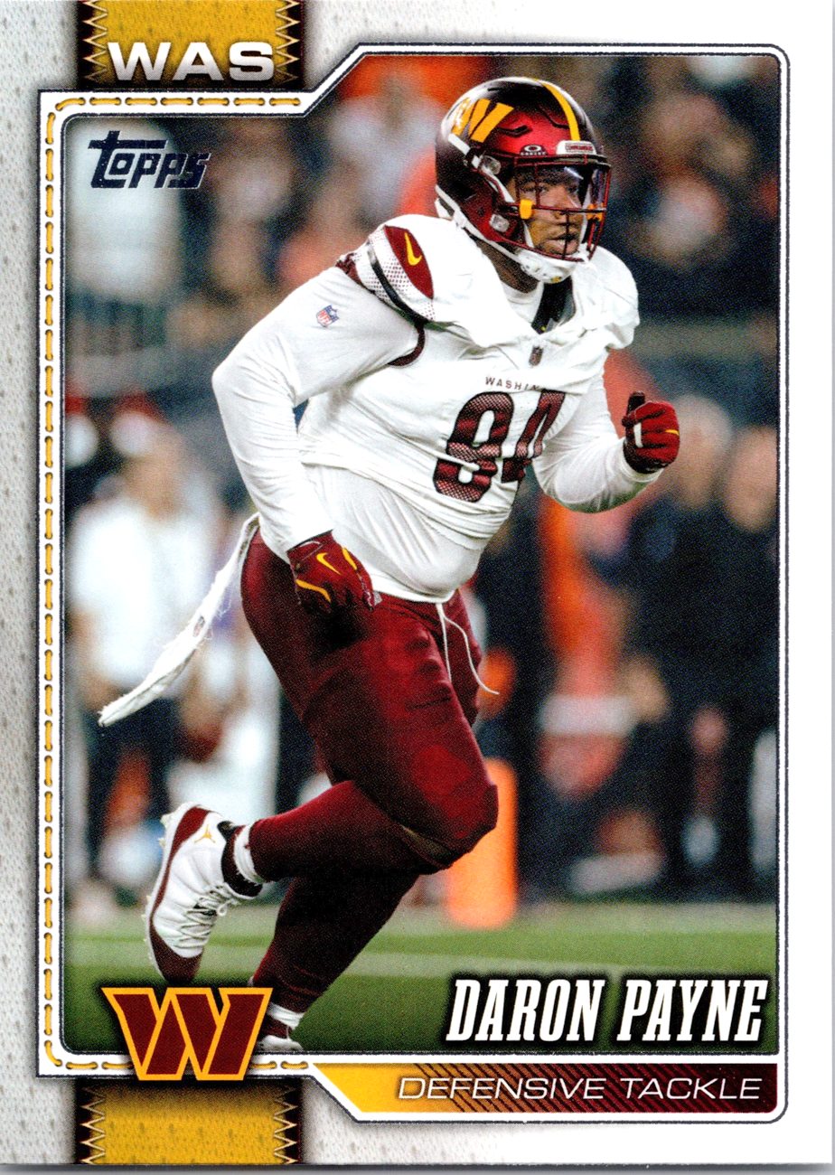 2026 Topps Flagship #258 Daron Payne front