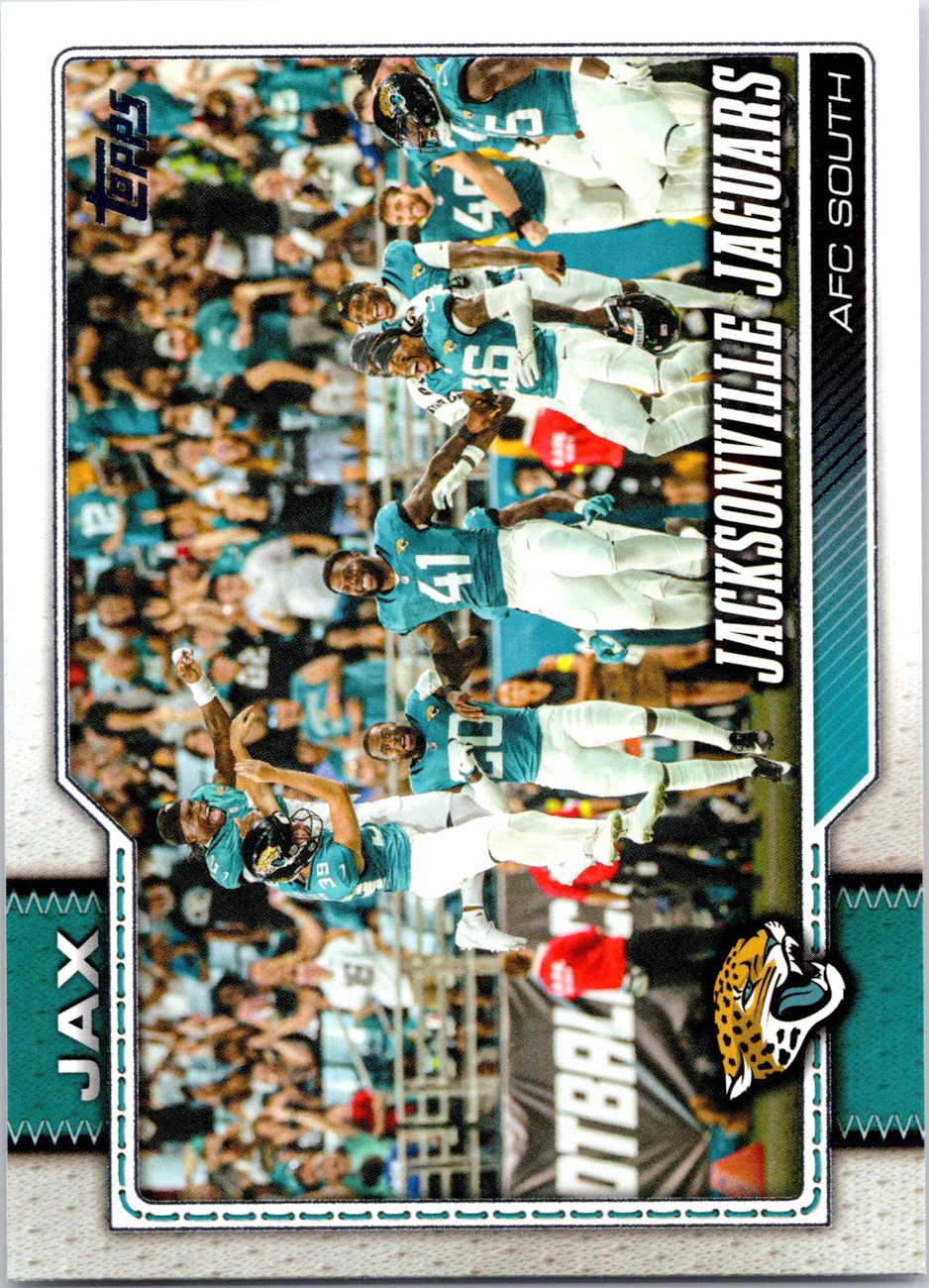 2026 Topps Flagship #274 Jacksonville Jaguars front