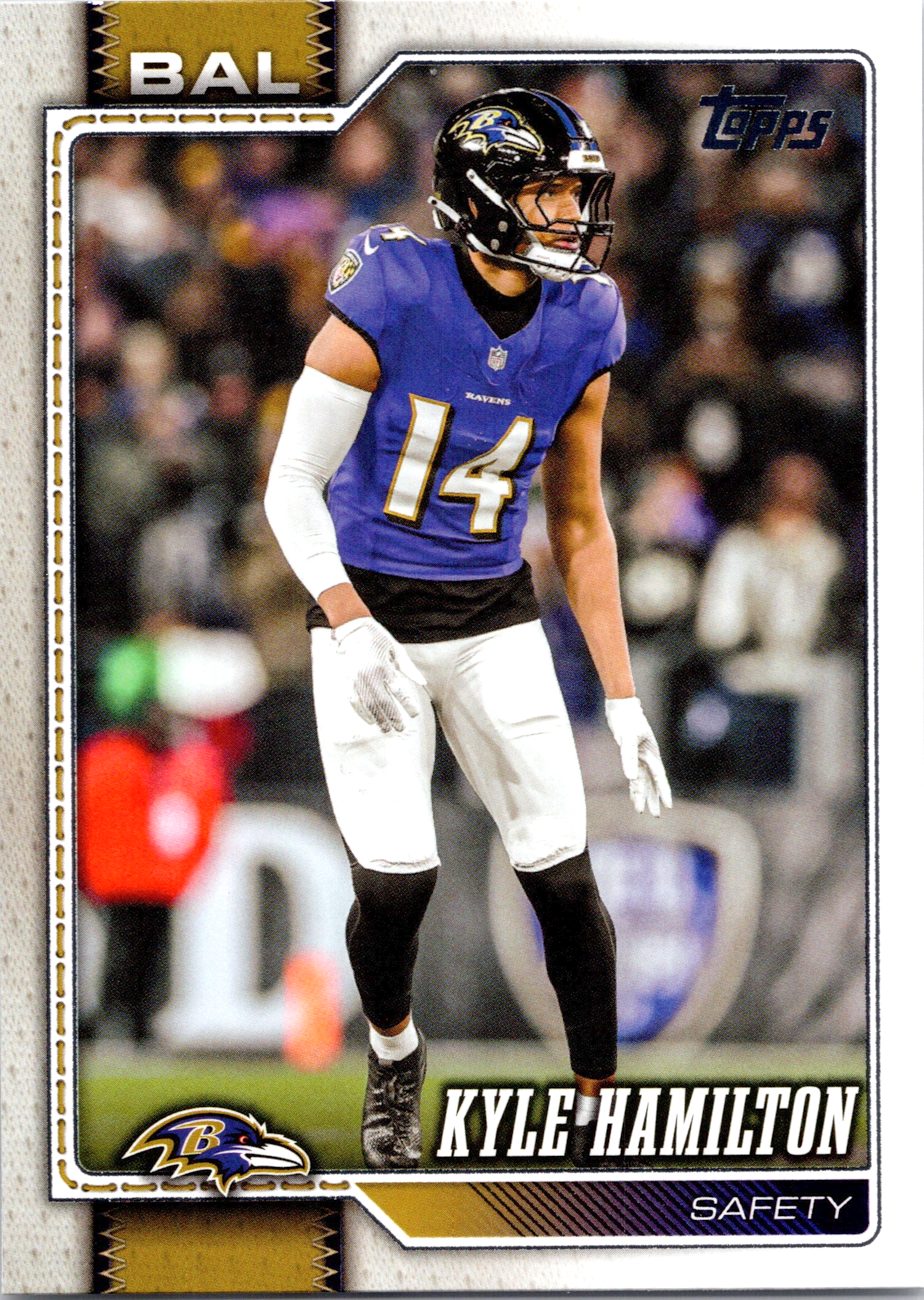 2026 Topps Flagship #19 Kyle Hamilton front