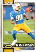 2026 Topps Flagship #345 Akheem Mesidor RC front