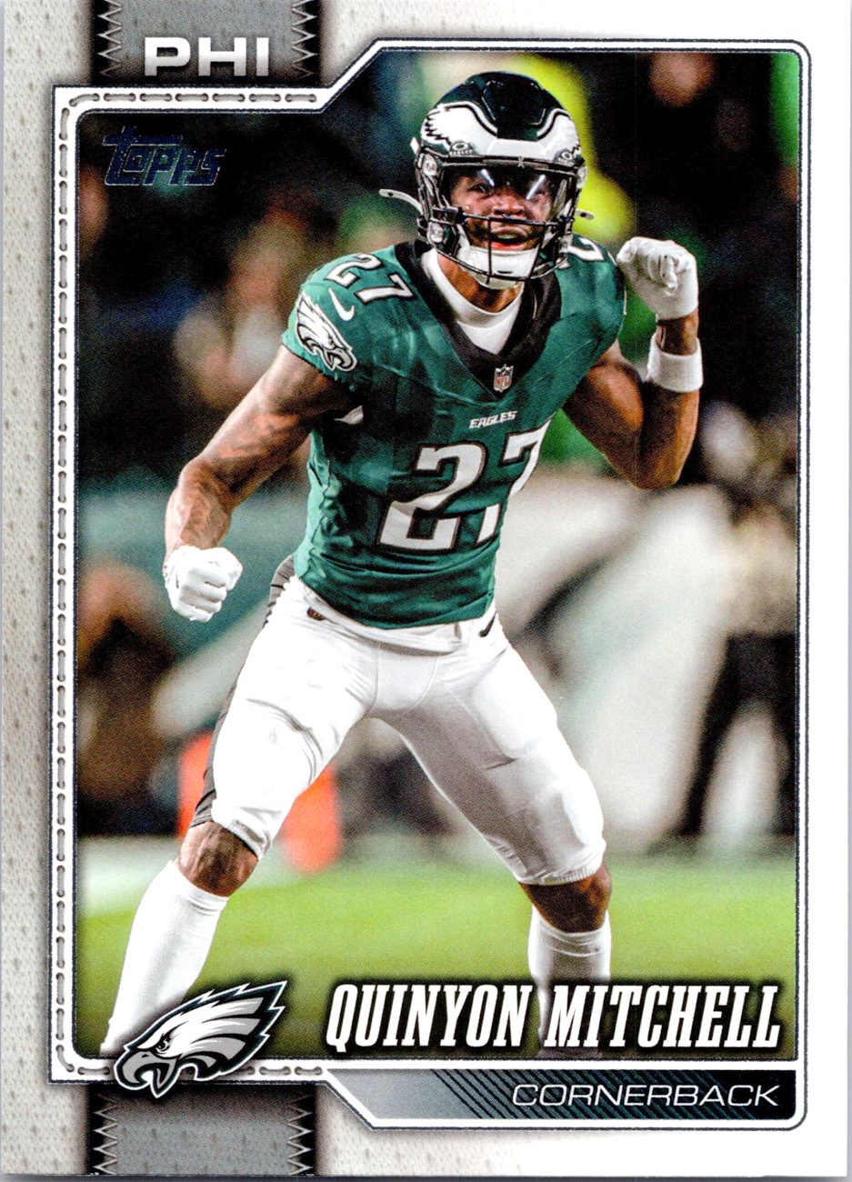 2026 Topps Flagship #249 Quinyon Mitchell front