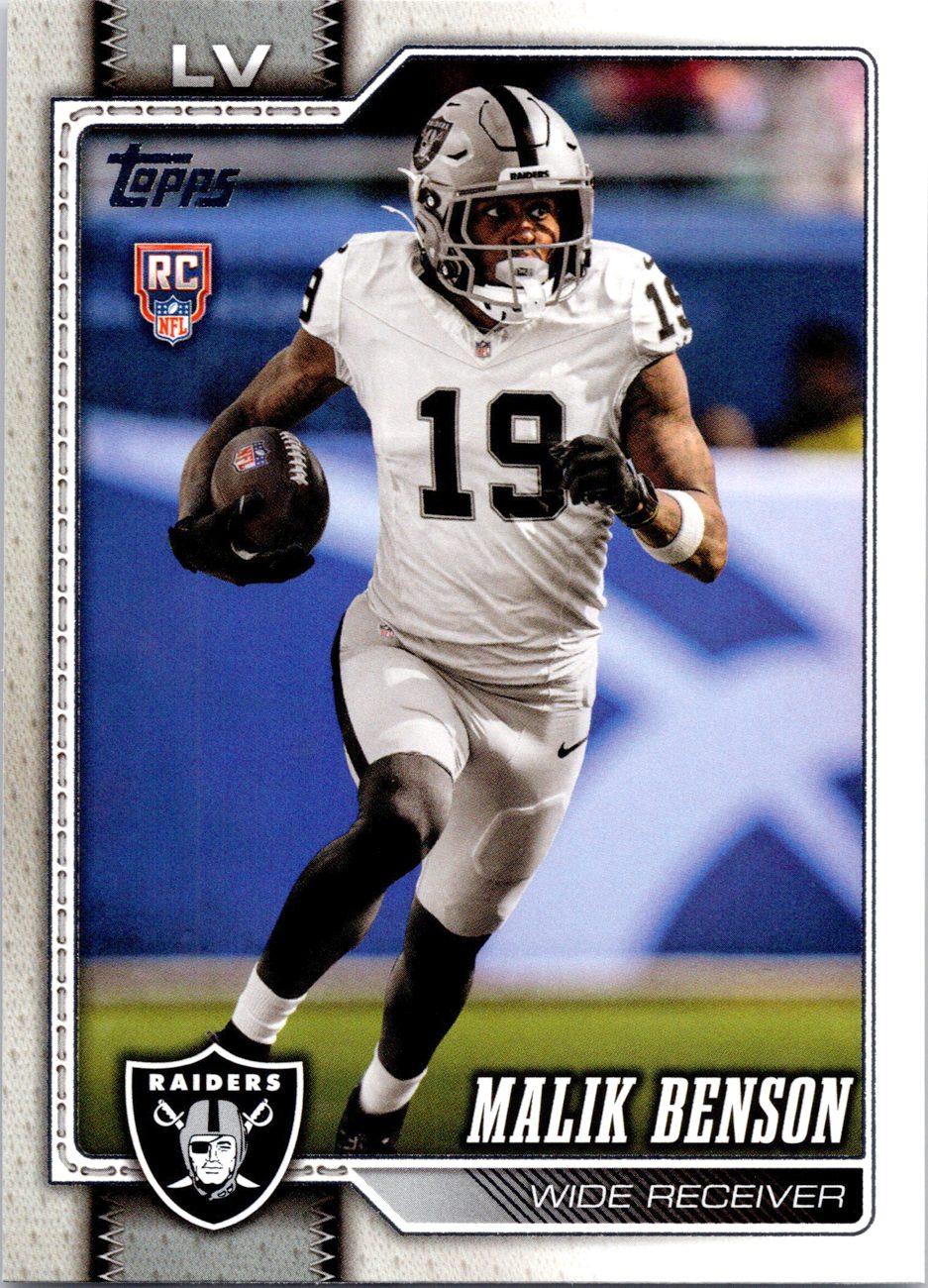 2026 Topps Flagship #390 Malik Benson RC front