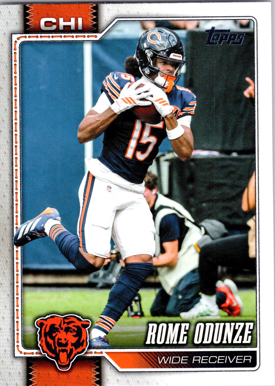 2026 Topps Flagship #32 Rome Odunze front