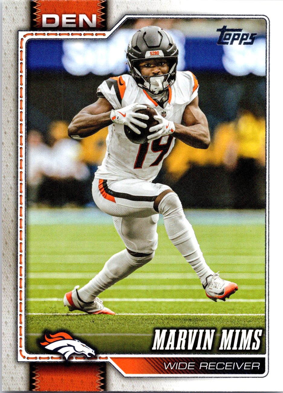 2026 Topps Flagship #63 Marvin Mims front
