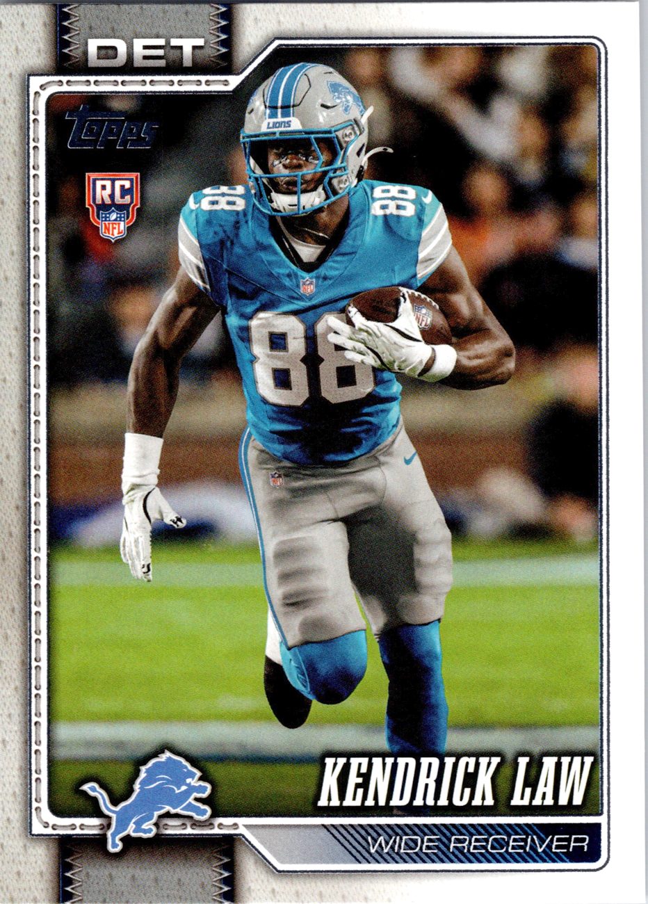 2026 Topps Flagship #374 Kendrick Law RC front