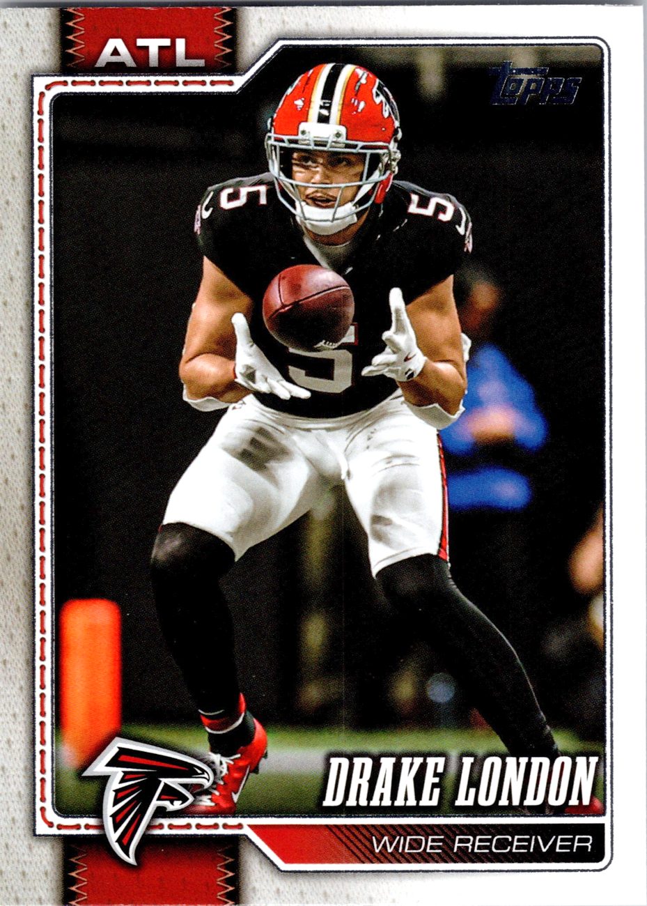 2026 Topps Flagship #11 Drake London front