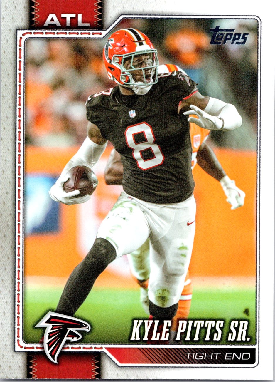 2026 Topps Flagship #10 Kyle Pitts Sr. front