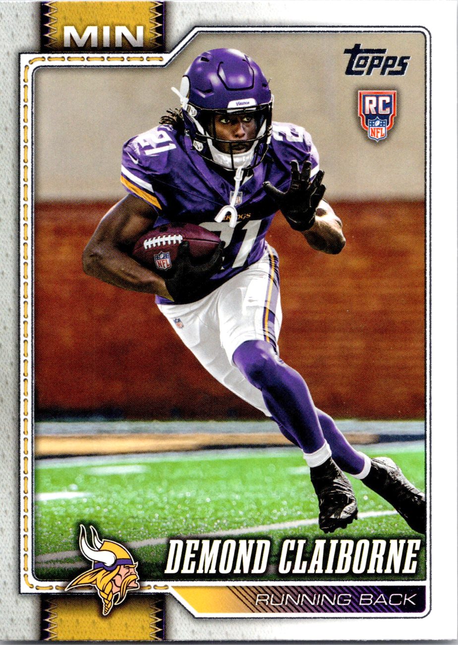 2026 Topps Flagship #316 Demond Claiborne RC front