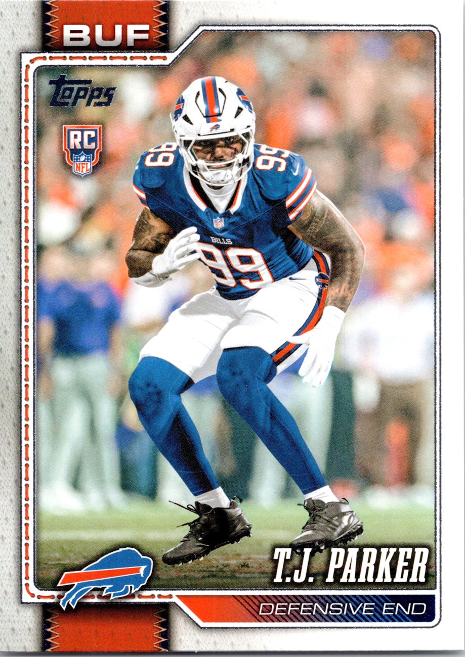 2026 Topps Flagship #376 T.J. Parker RC front