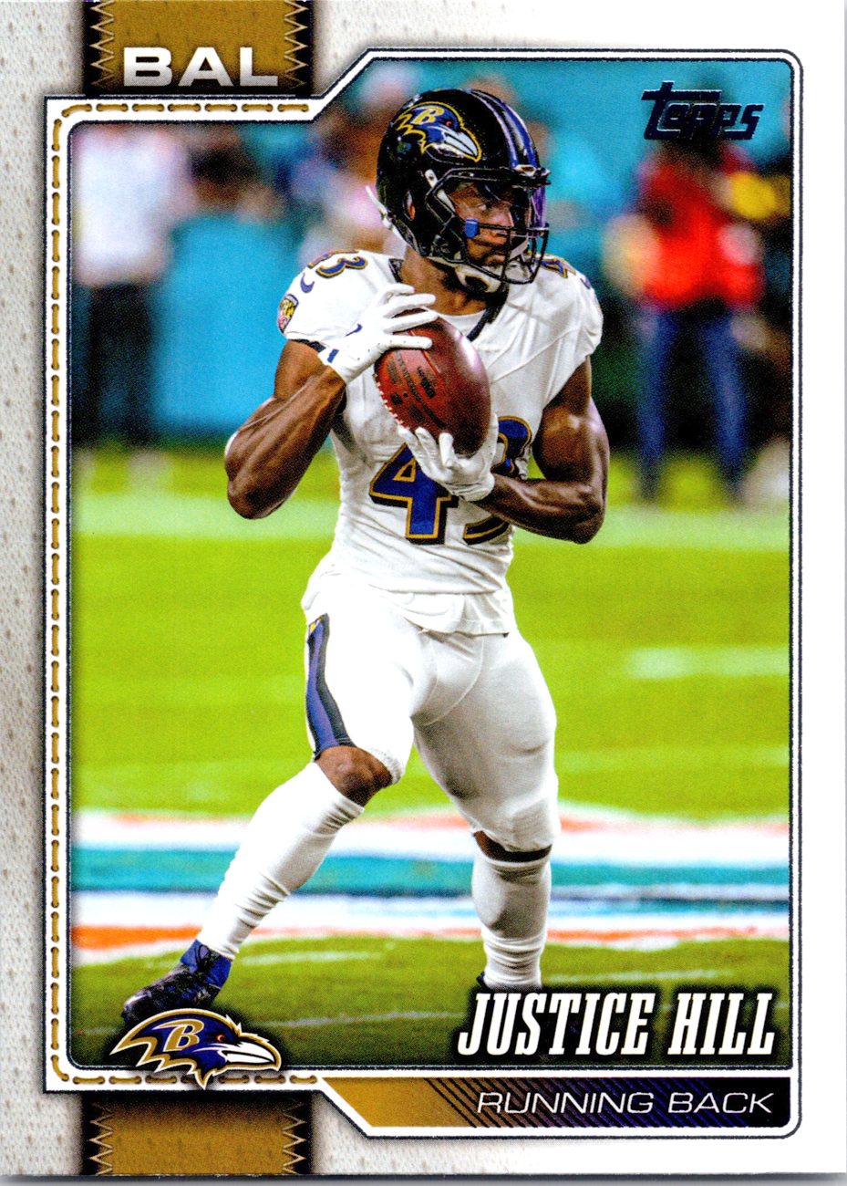 2026 Topps Flagship #18 Justice Hill front
