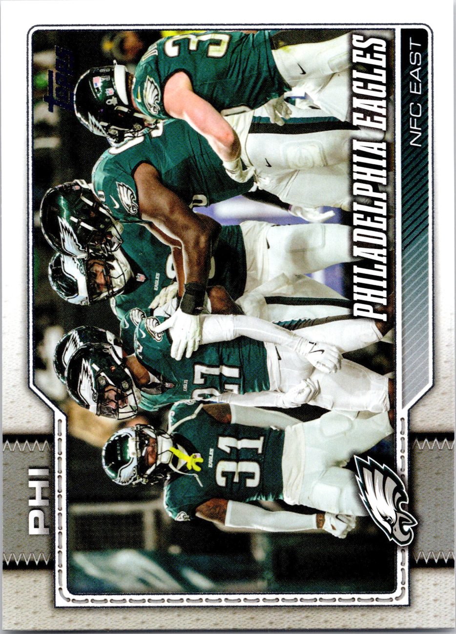 2026 Topps Flagship #276 Philadelphia Eagles front