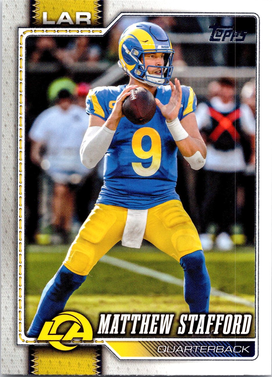 2026 Topps Flagship #115 Matthew Stafford front