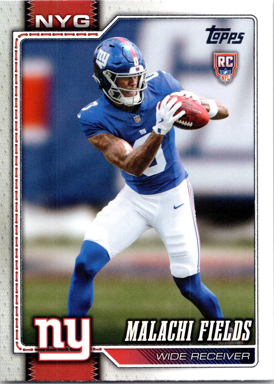 2026 Topps Flagship #330 Malachi Fields RC front