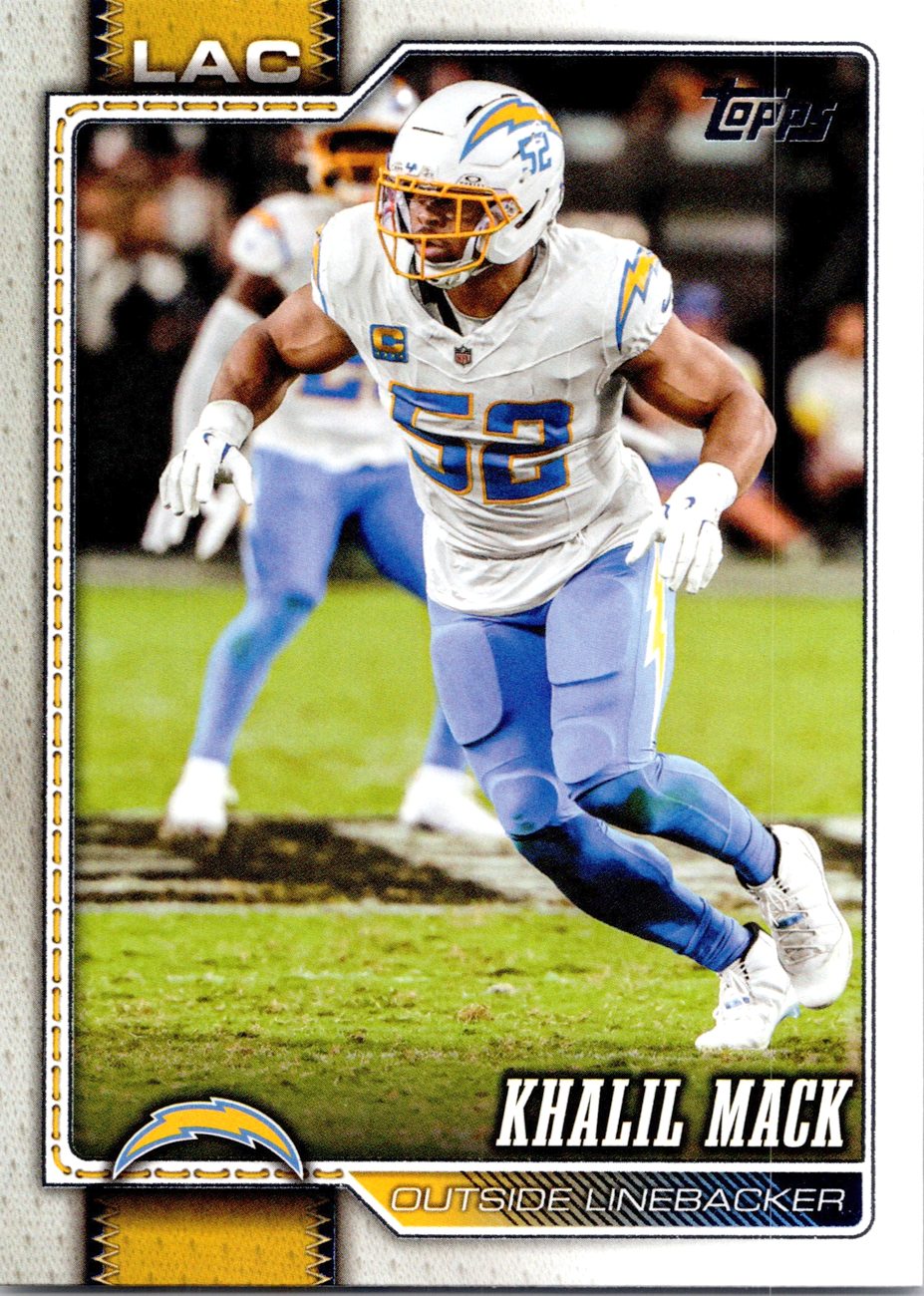 2026 Topps Flagship #108 Khalil Mack front