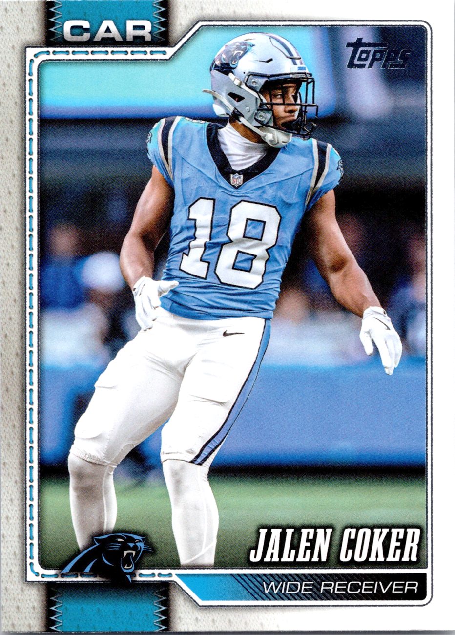 2026 Topps Flagship #210 Jalen Coker front