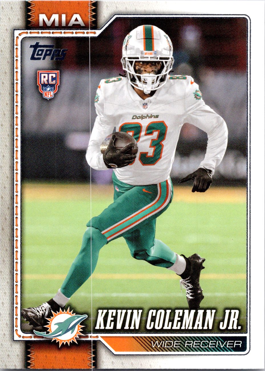 2026 Topps Flagship #337 Kevin Coleman Jr. RC front