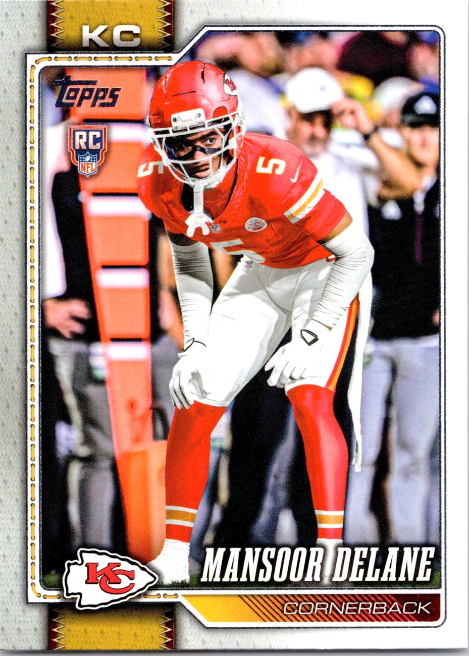 2026 Topps Flagship #348 Mansoor Delane RC front
