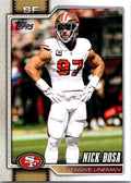 2026 Topps Flagship #143 Nick Bosa front