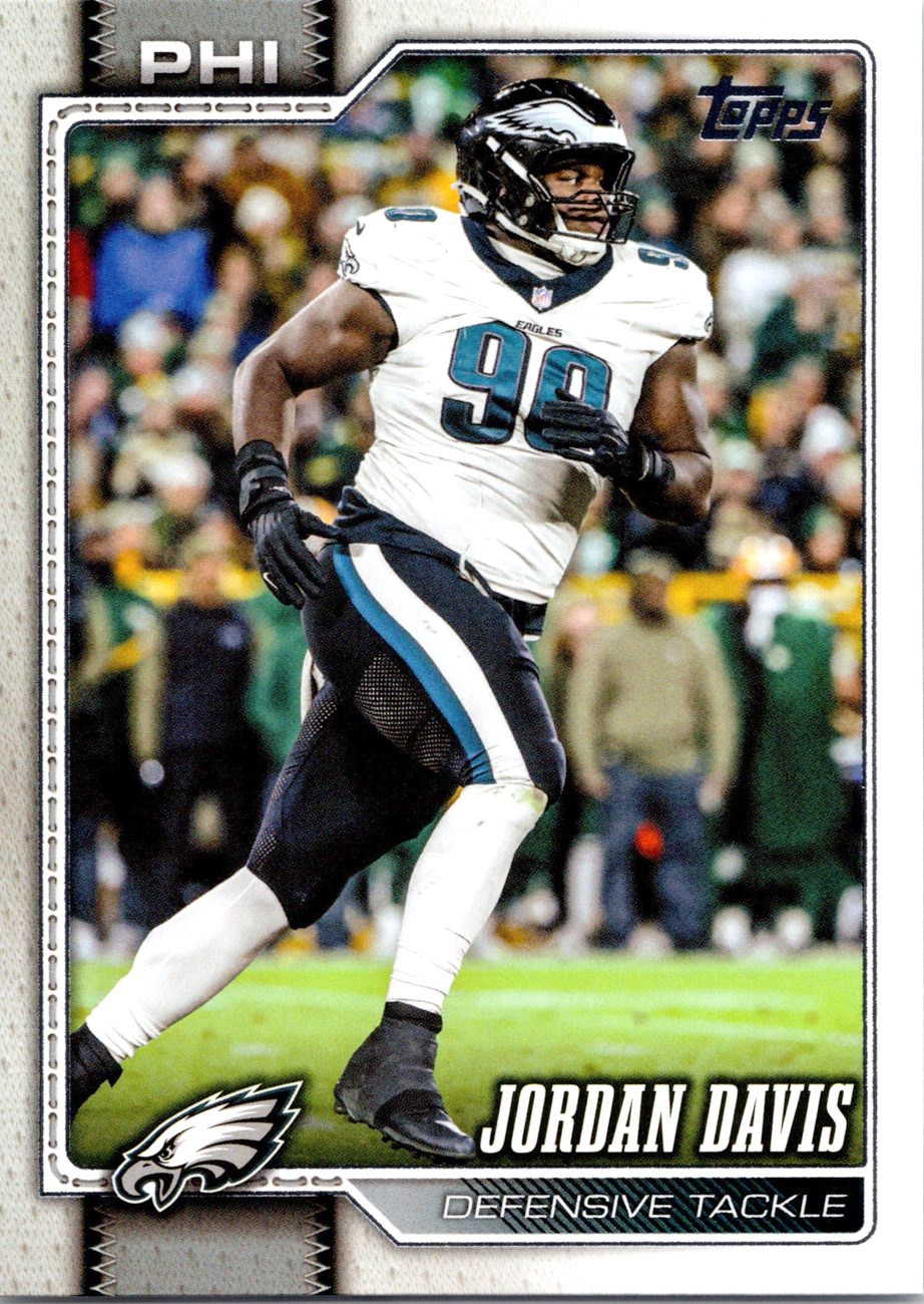 2026 Topps Flagship #168 Jordan Davis front