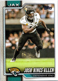 2026 Topps Flagship #95 Josh Hines-Allen front