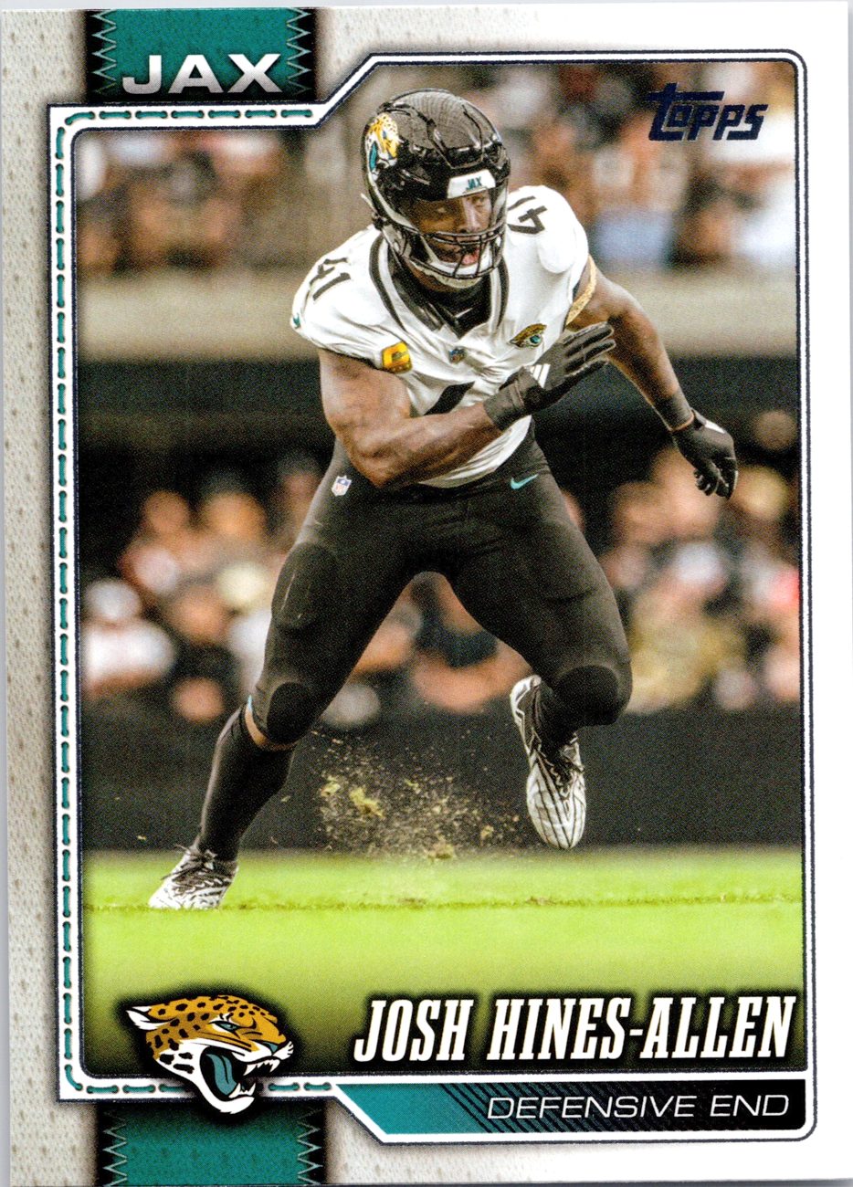 2026 Topps Flagship #95 Josh Hines-Allen front