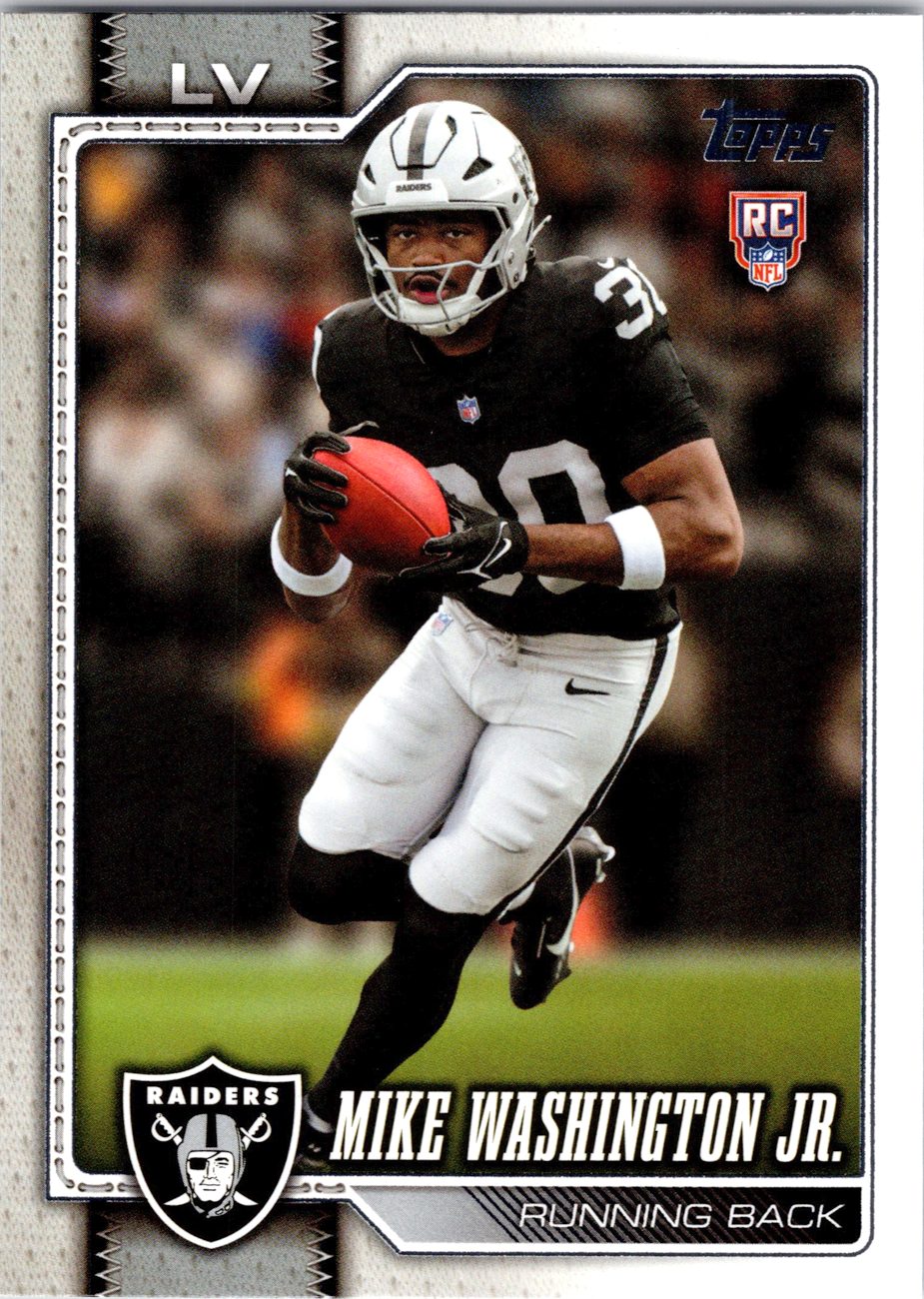2026 Topps Flagship #311 Mike Washington Jr. RC front
