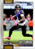 2026 Topps Flagship #14 Zay Flowers front