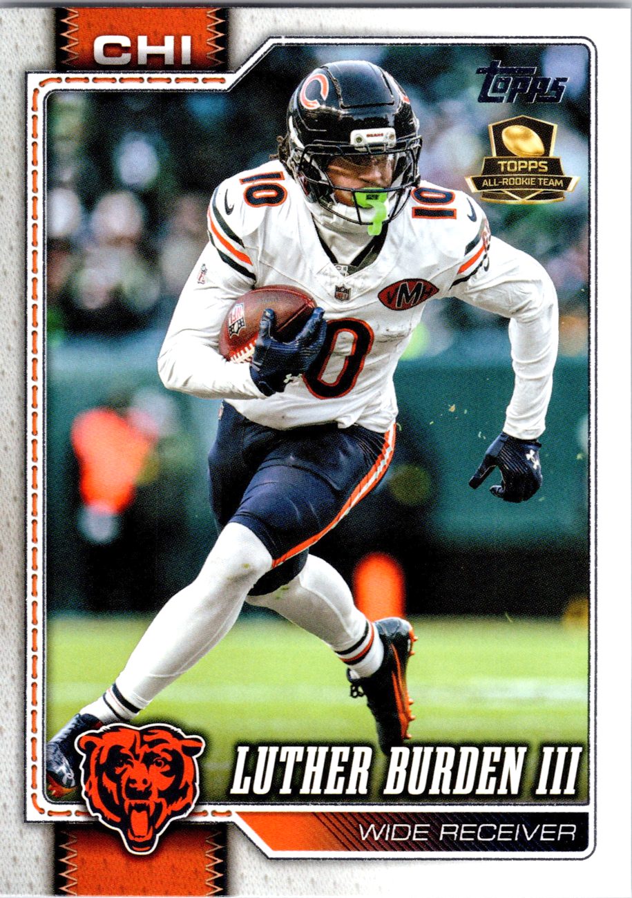 2026 Topps Flagship #34 Luther Burden III All-Rookie Team