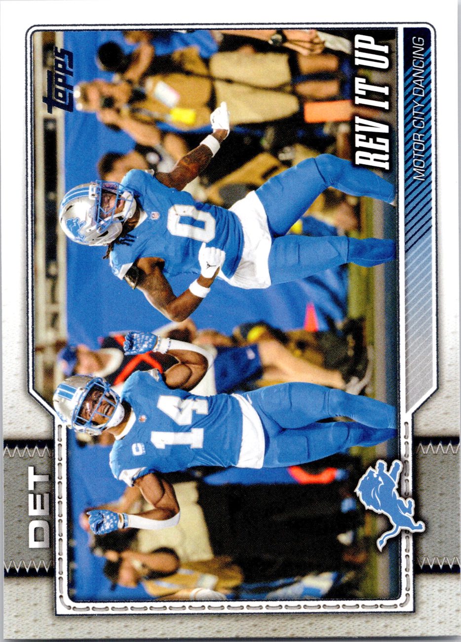 2026 Topps Flagship #299 Detroit Lions front