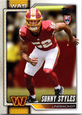 2026 Topps Flagship #347 Sonny Styles RC front