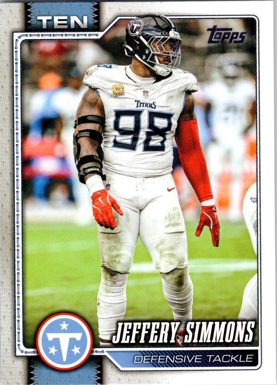2026 Topps Flagship #257 Jeffery Simmons front