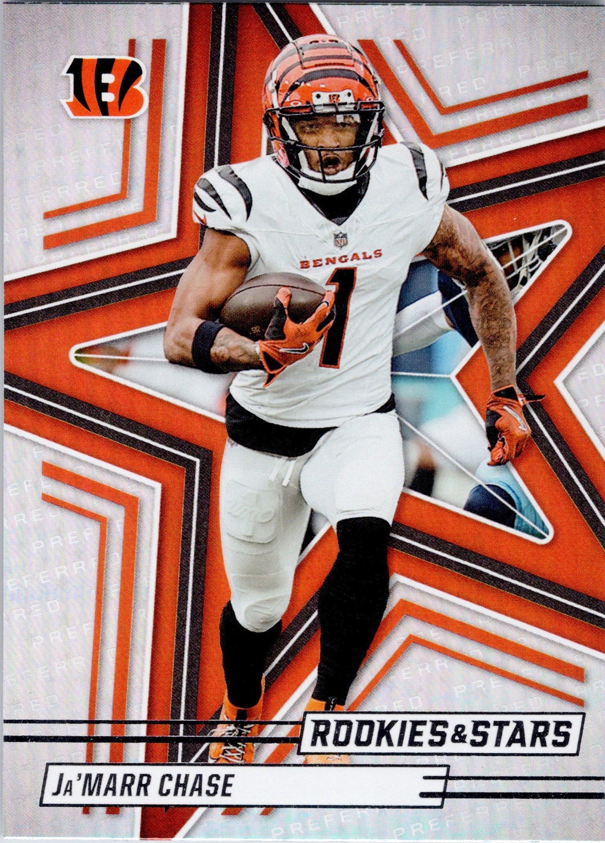 Ja'Marr Chase 2025 Panini Rookies & Stars #56 Cincinnati Bengals WR