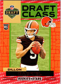 Dillon Gabriel 2025 Rookies & Stars DRAFT CLASS Insert Browns RC