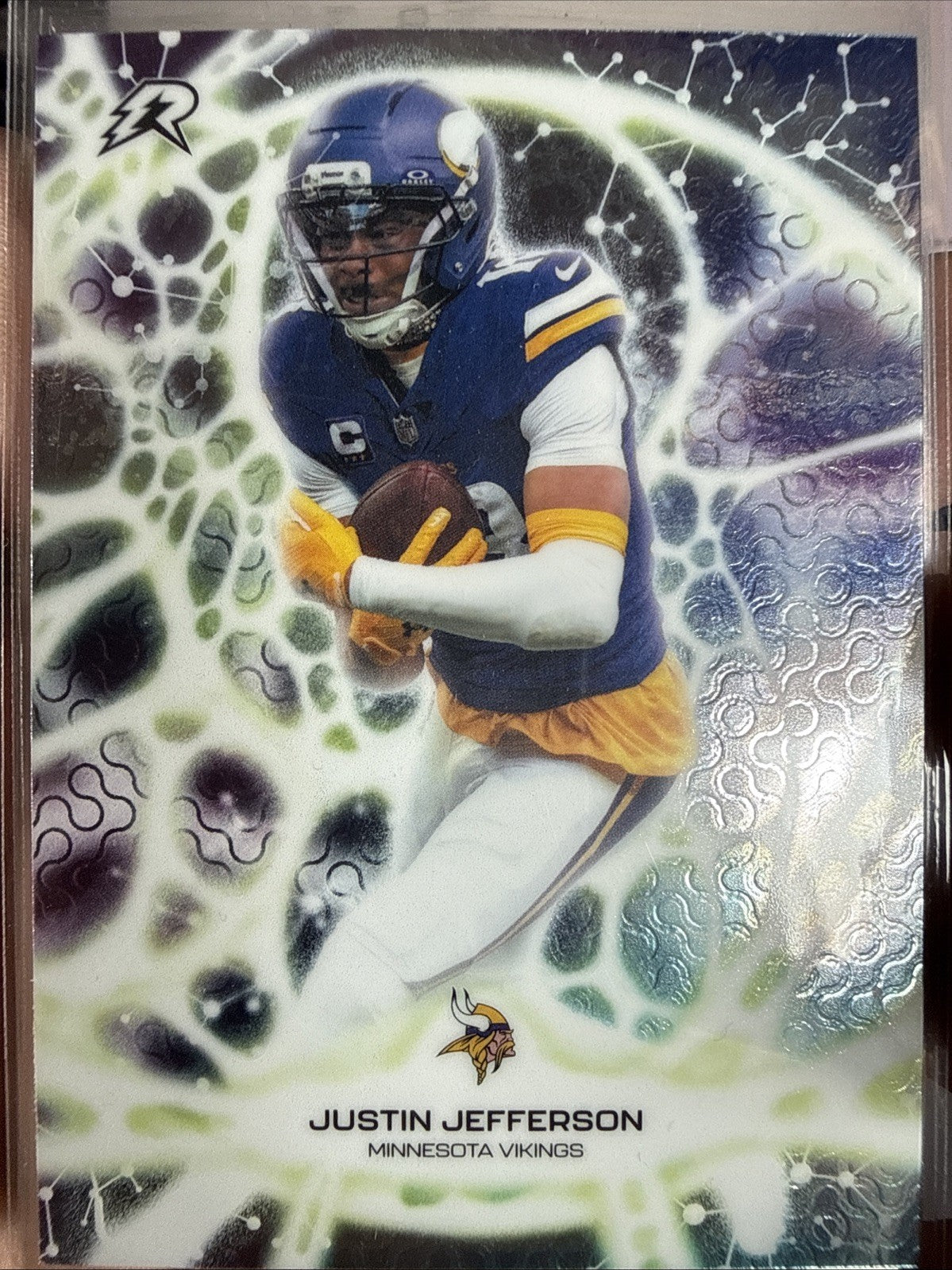 2026 Topps Resurgence Protonyx Insert Justin Jefferson Minnesota Vikings PT-24