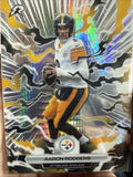 2026 Topps Resurgence PRISM Refractor #83 Aaron Rodgers, Pittsburgh Steelers