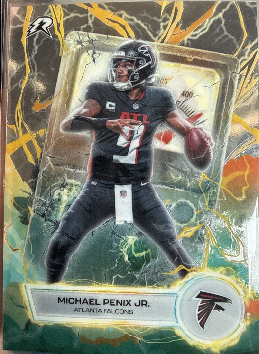 Topps 2026 Voltaic Insert Michael Penix Jr. Atlanta Falcons NFL #VT-19