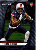 Tetairoa McMillan 2025 Panini Prizm Draft Picks RC Arizona Panthers Rookie