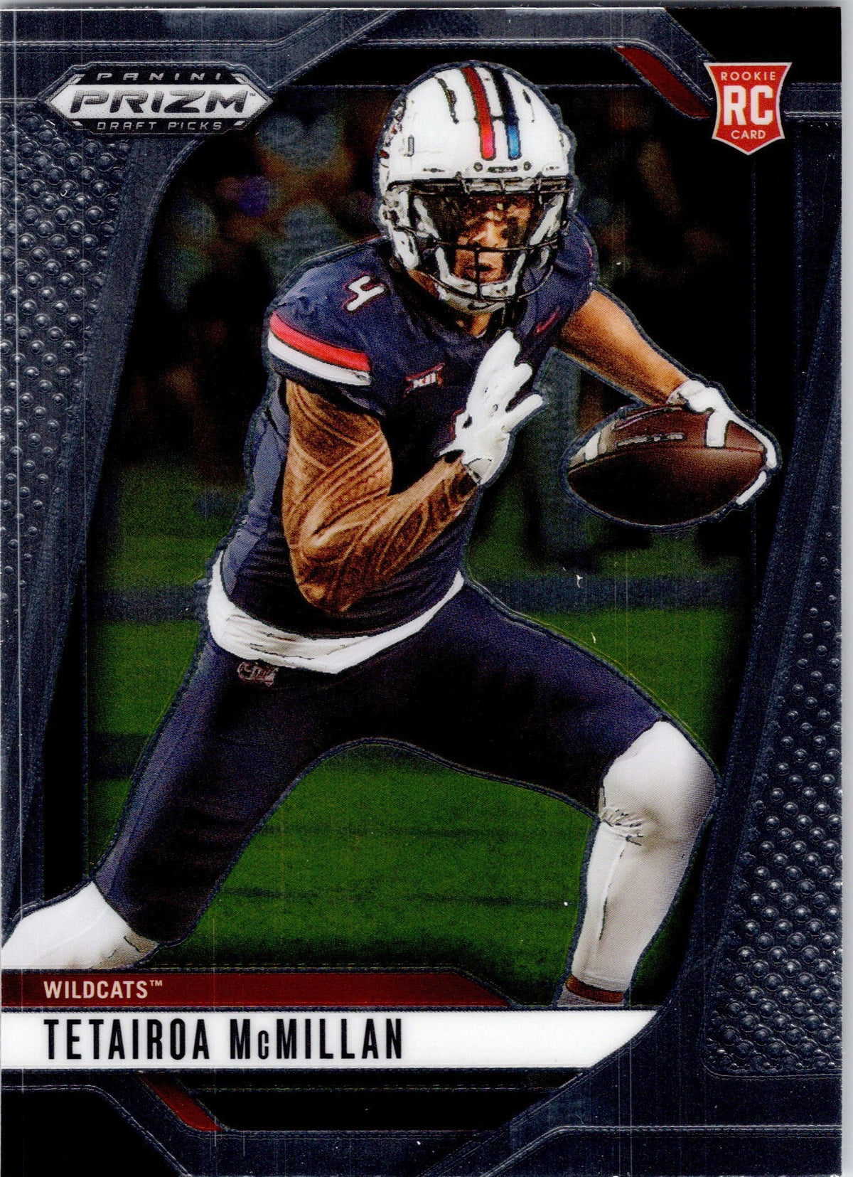 Tetairoa McMillan 2025 Panini Prizm Draft Picks RC Arizona Panthers Rookie