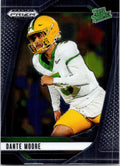 Dante Moore 2025 Panini Prizm Draft Picks Rated Prospect RC Oregon QB