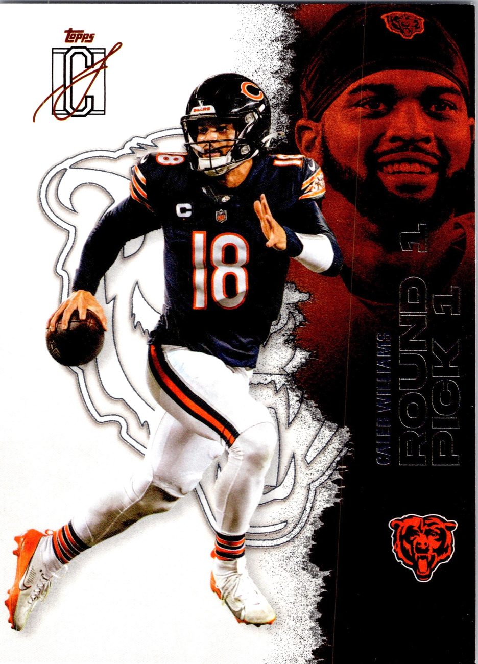 2025 Topps Signature Class Rookie QB Lot x7 - Caleb Williams, Stroud, Gabriel