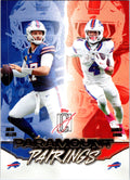 Josh Allen James Cook 2025 Topps Signature PARAMOUNT PAIRINGS PP-12 Bills