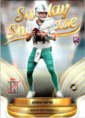 Quinn Ewers 2025 Topps Signature Class SUNDAY SHOWCASE SS-4 Dolphins RC