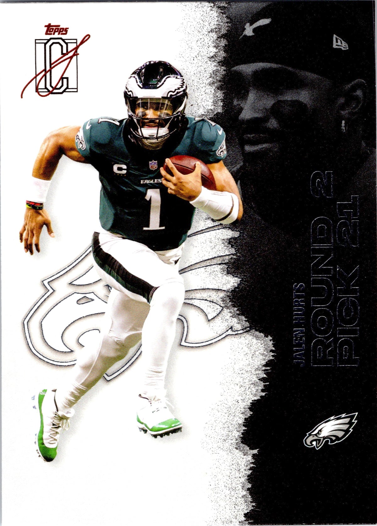 Jalen Hurts 2025 Topps Signature Class #42 Philadelphia Eagles QB
